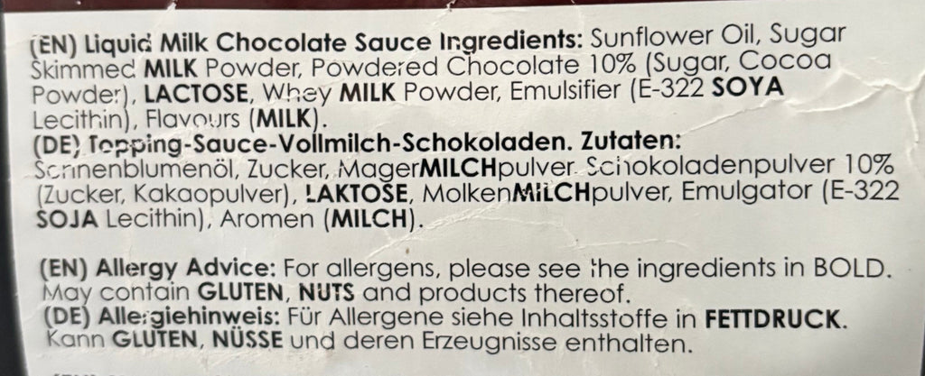 Milk Chocolate Dipping Pot