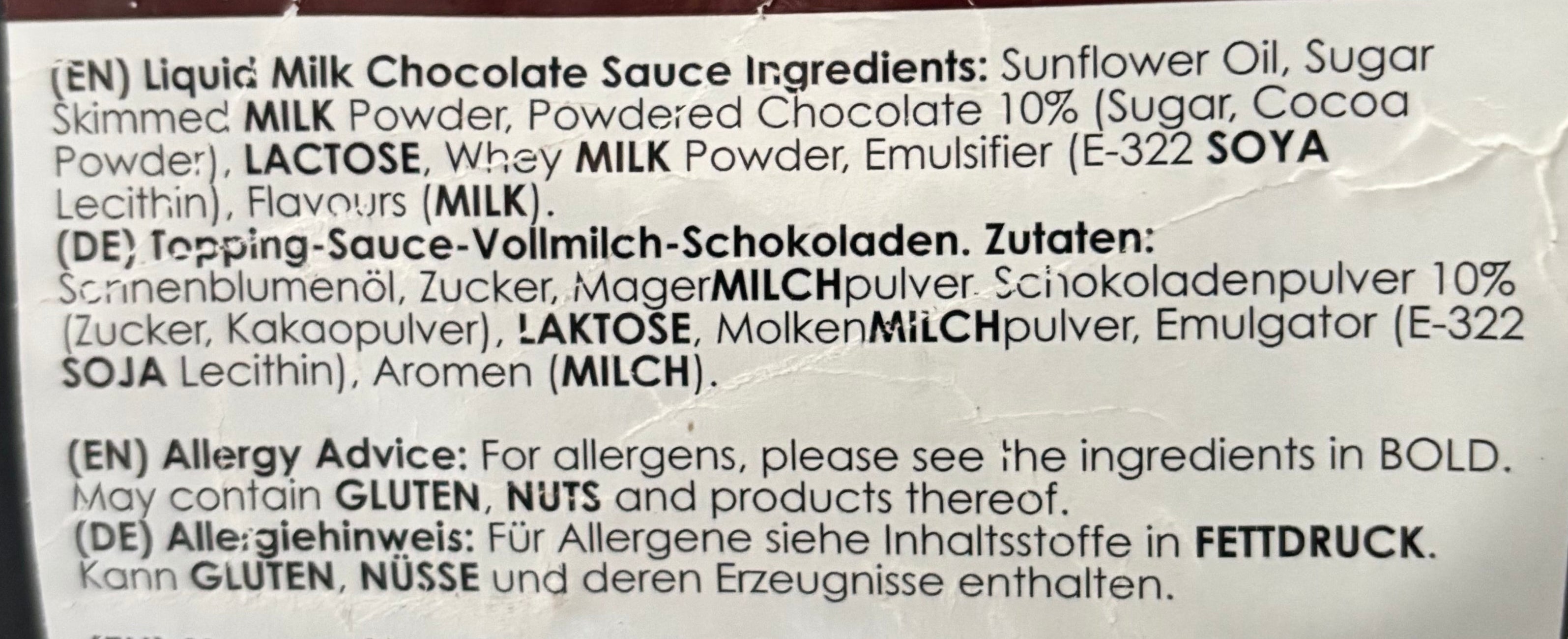Milk Chocolate Dipping Pot